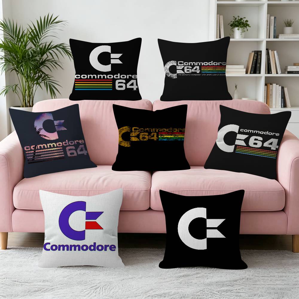 Home.Textiles Cushion - Classic C-Commodore 64 Retro cushion Cushion