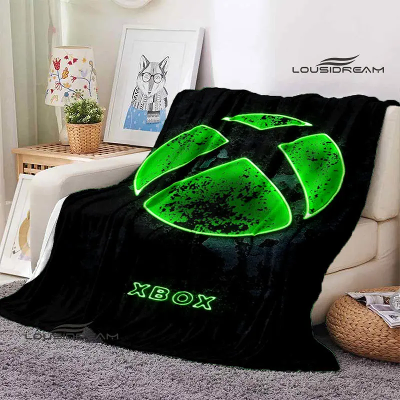 Xbox Logo Fleece Blanket Soft  – Home Textiles Logo recenzja i cena