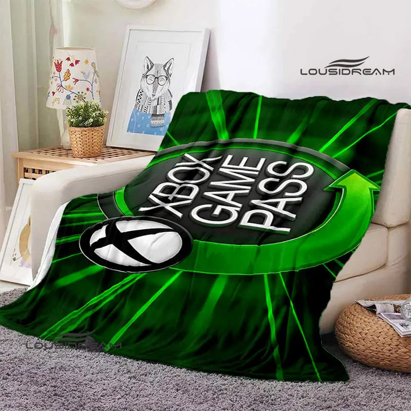 Xbox Logo Fleece Blanket Soft  – Home Textiles Logo recenzja i cena