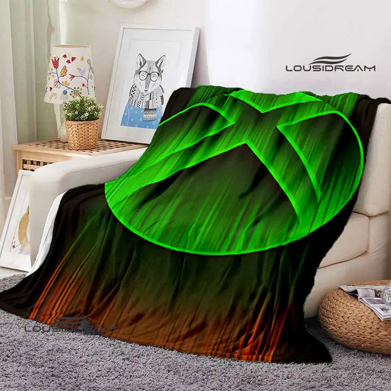 Xbox Logo Fleece Blanket Soft  – Home Textiles Logo recenzja i cena