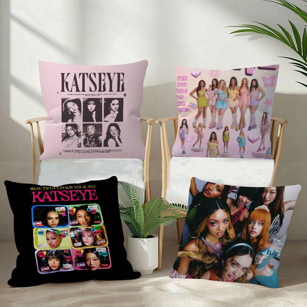 Kpop Hot Girl K-KATSEYE  Pillo – Home.Textiles Cushion recenzja i cena