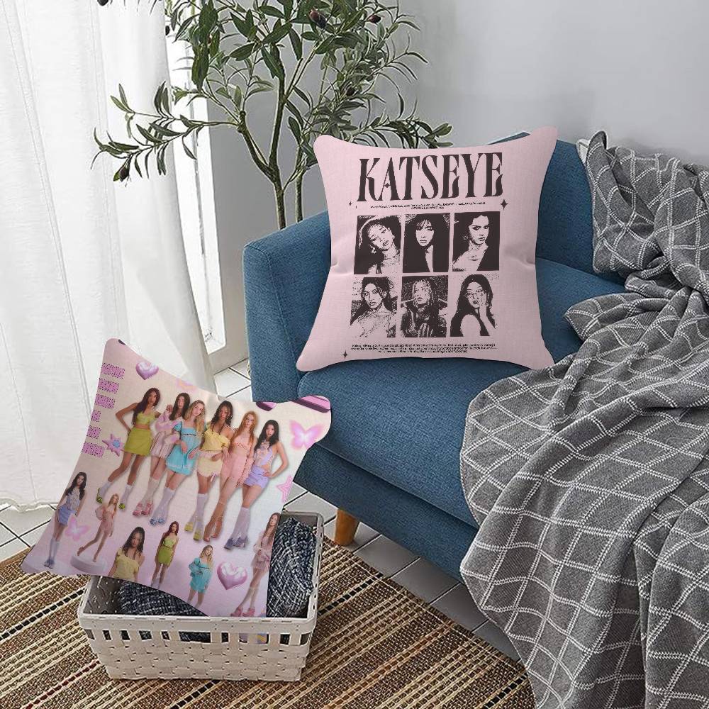 Kpop Hot Girl K-KATSEYE  Pillo – Home.Textiles Cushion recenzja i cena