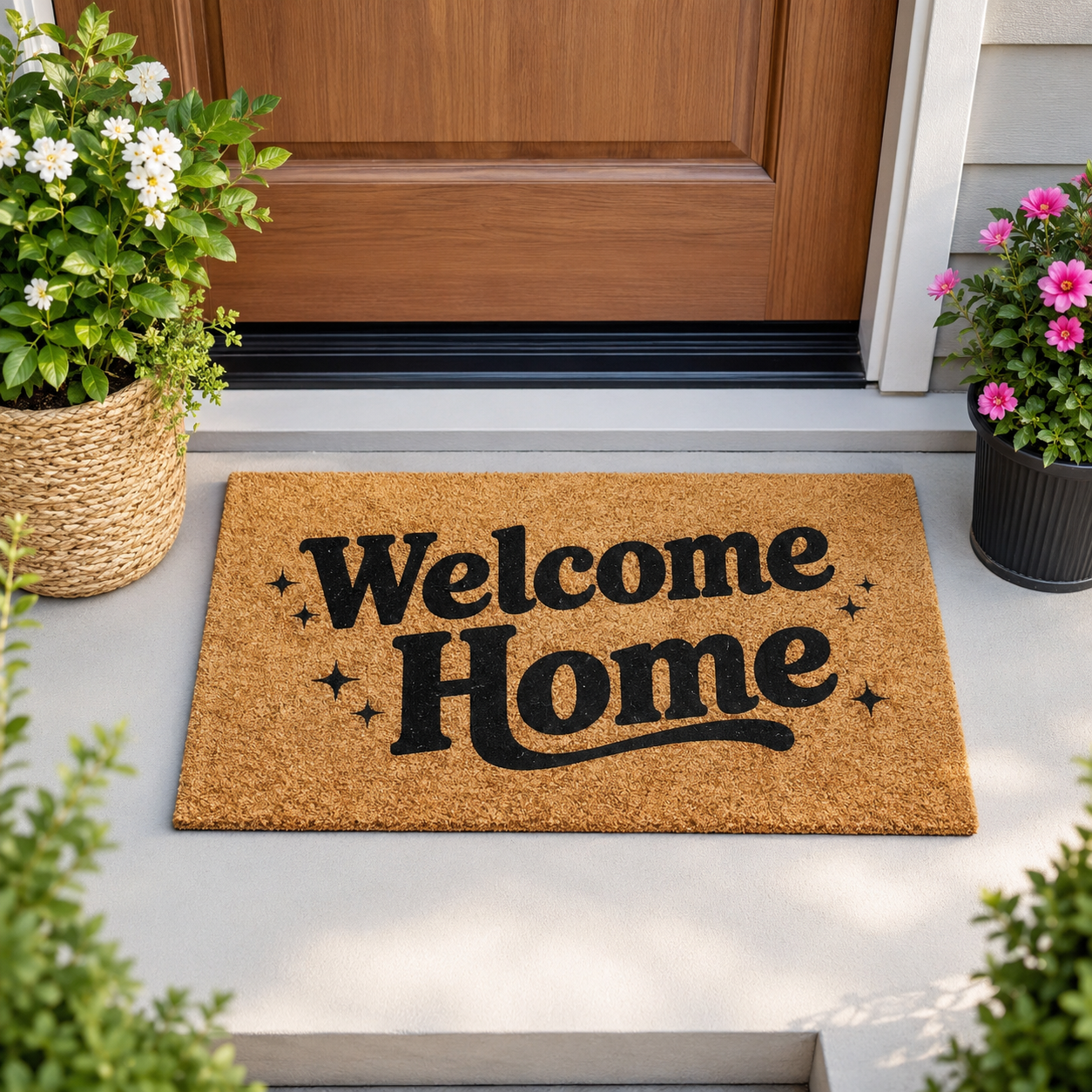 Customized Mat Business Logo D – Home Textiles Logo recenzja i cena