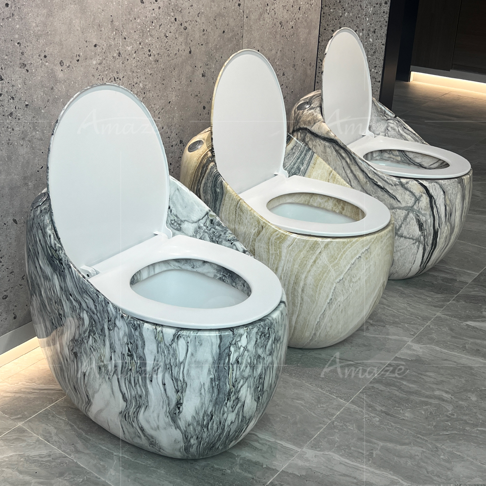 Toilet,Modern Marble Color One – P & C Home Textiles Usa recenzja i cena