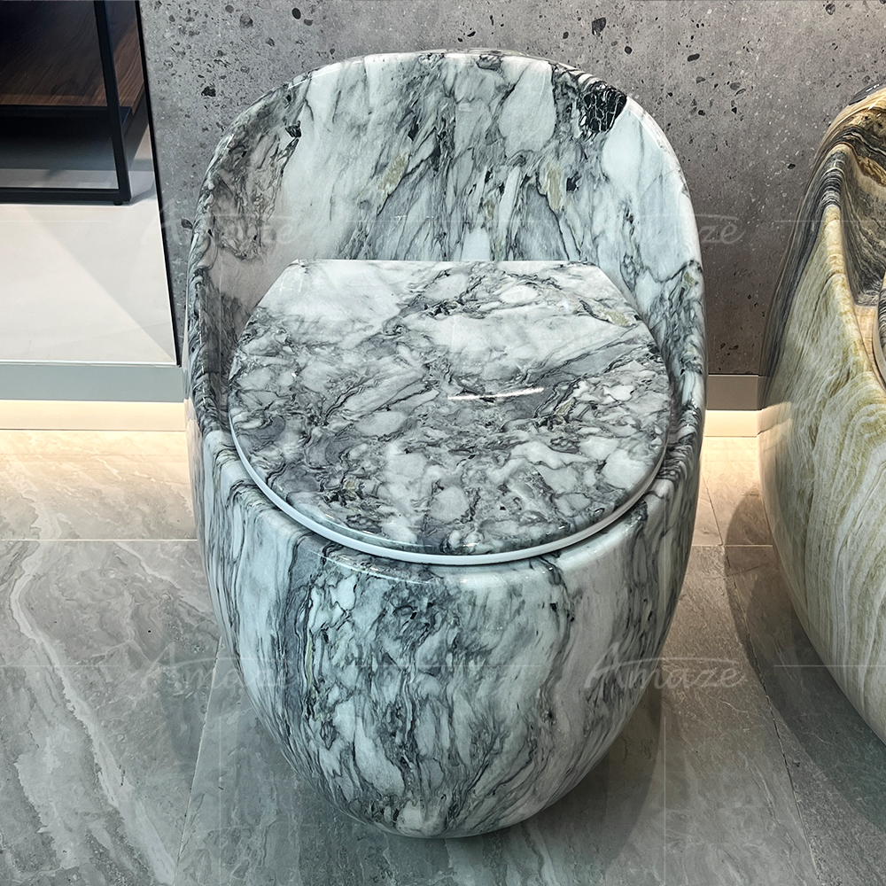 Toilet,Modern Marble Color One – P & C Home Textiles Usa recenzja i cena