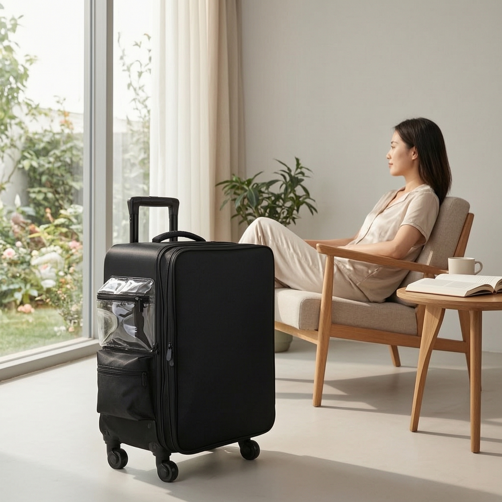 Makeup Case with Rotating Whee – P & C Home Textiles Usa recenzja i cena