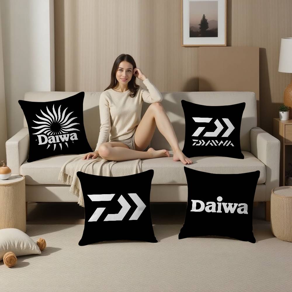 D-DaiwaS Fishing Logo Maple De – Home Textiles Logo recenzja i cena