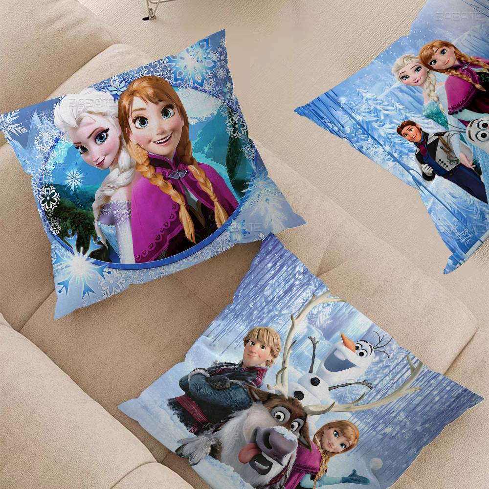 Cartoon-F-Frozenes Cushion Cov – Home.Textiles Cushion recenzja i cena
