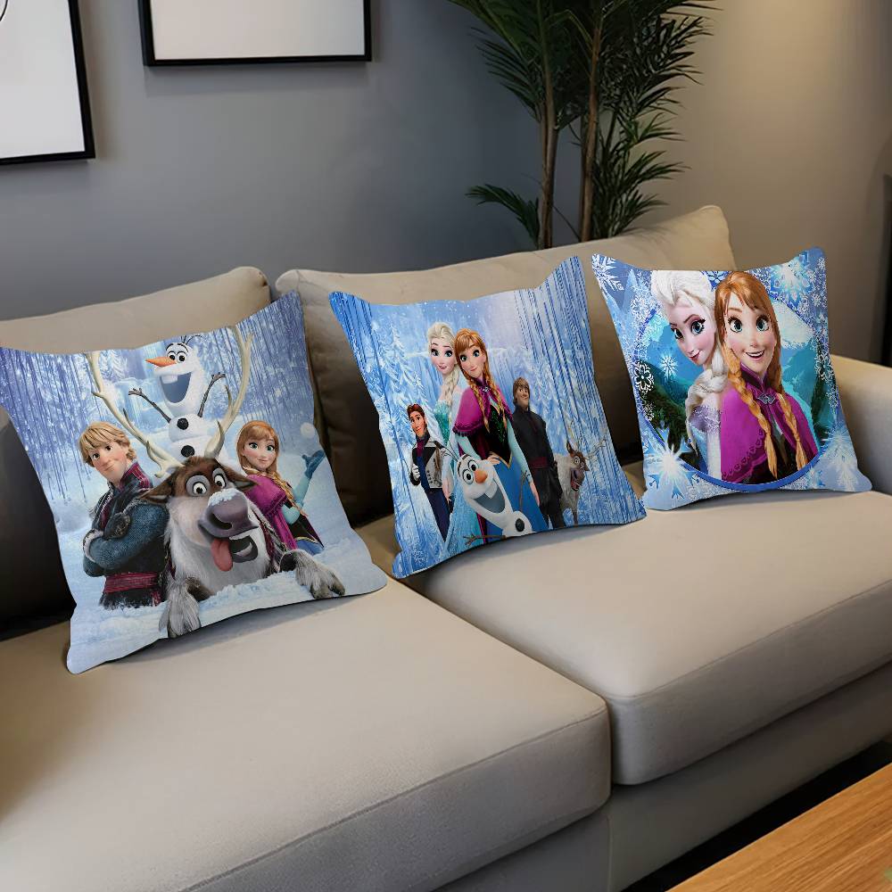 Cartoon-F-Frozenes Cushion Cov – Home.Textiles Cushion recenzja i cena