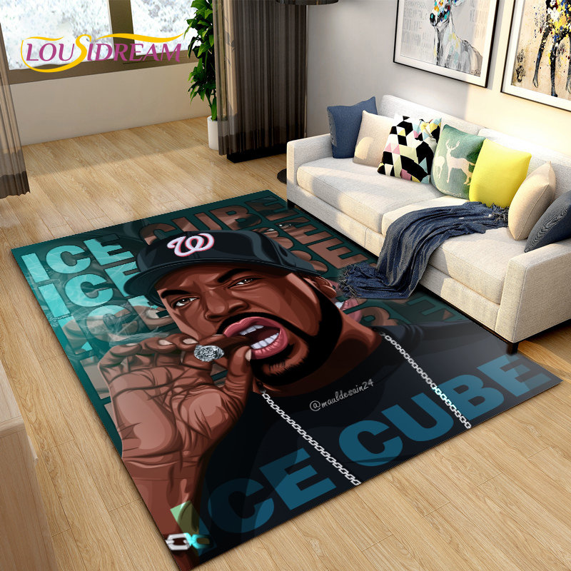 Hip Hop Art Rapper Legend Star – Home Textiles Rug recenzja i cena