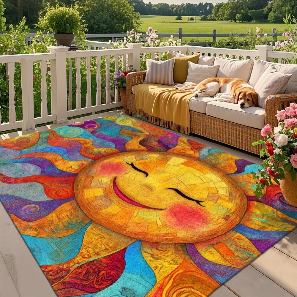 Multicolor Large Area Rug 2D F – Home Textiles Rug recenzja i cena