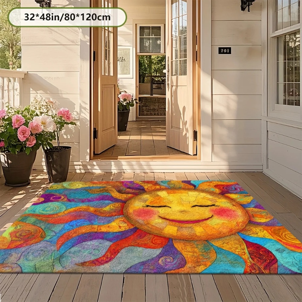 Multicolor Large Area Rug 2D F – Home Textiles Rug recenzja i cena