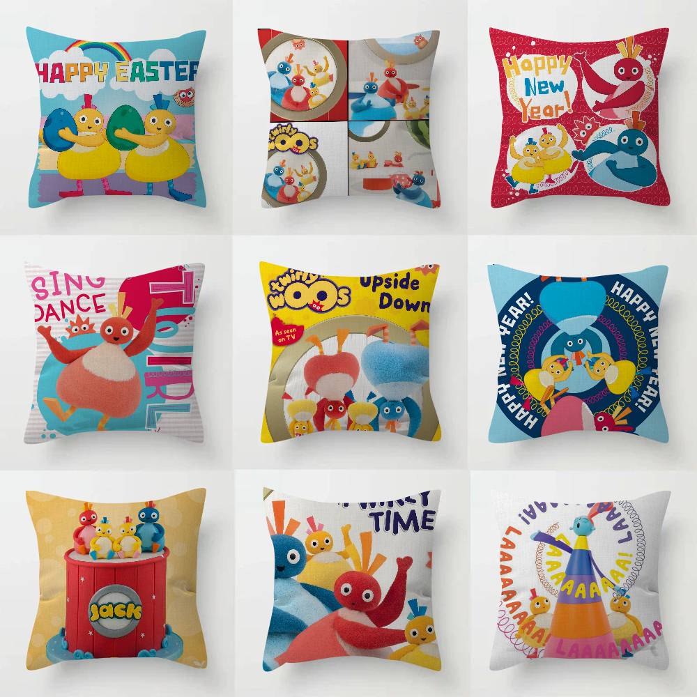 Twirlywoos cartoon Cushion  Pi – Home.Textiles Cushion recenzja i cena