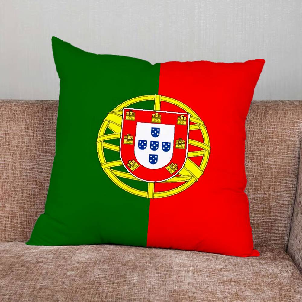Portugal Flag Art Pillow Case  – Home.Textiles Cushion recenzja i cena