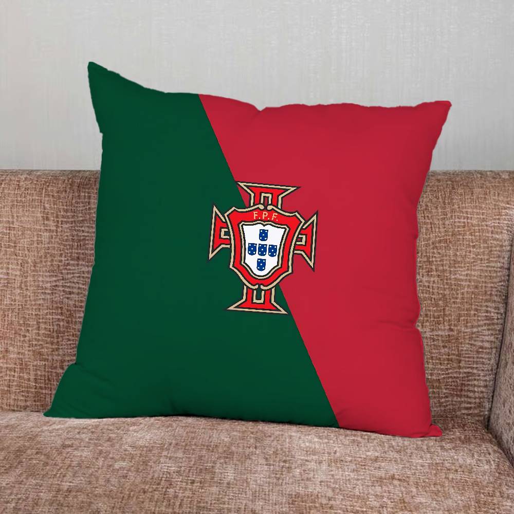 Portugal Flag Art Pillow Case  – Home.Textiles Cushion recenzja i cena