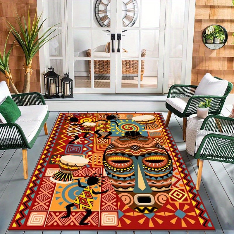 African Art Rug for Cultural D – Home Textiles Rug recenzja i cena