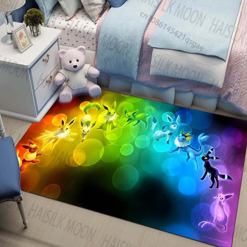 Multi-Sizes Pokemon All Eeveel – Home Textiles Rug recenzja i cena