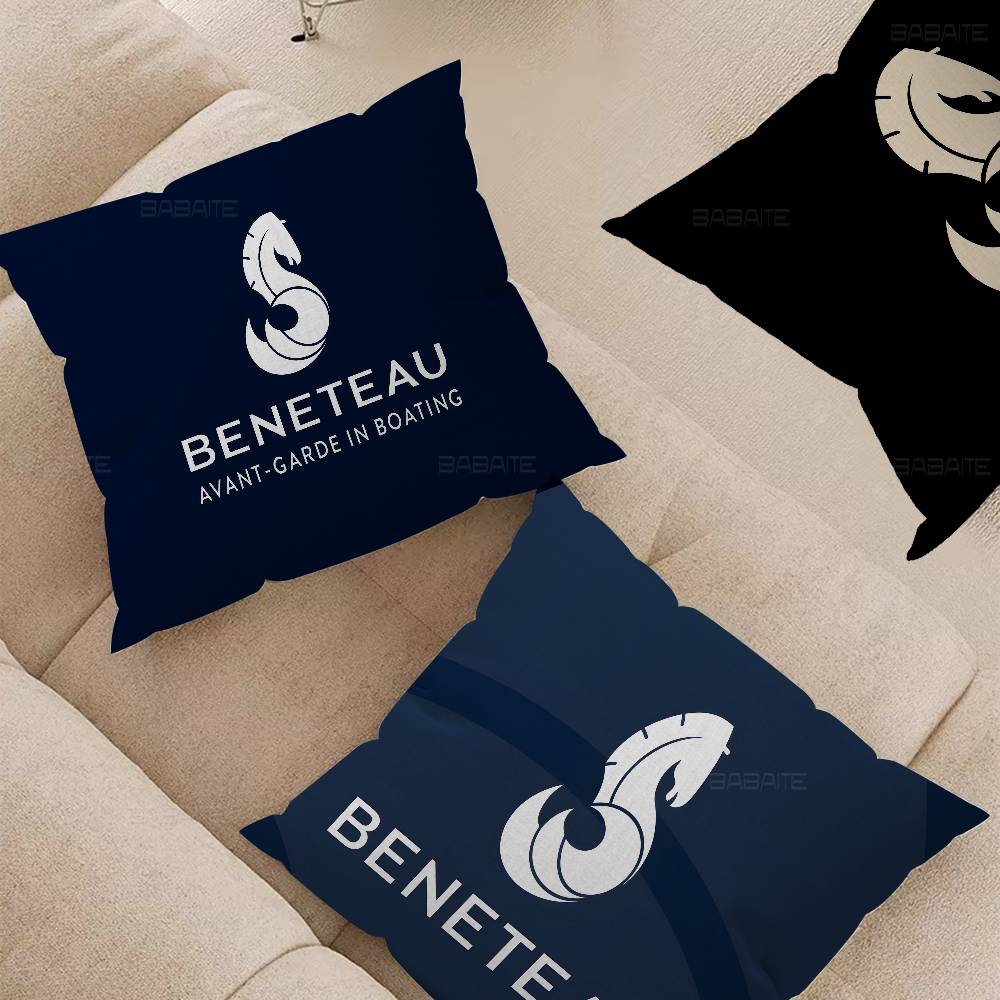B-BENETEAU Logo Cushion Cover  – Home Textiles Logo recenzja i cena